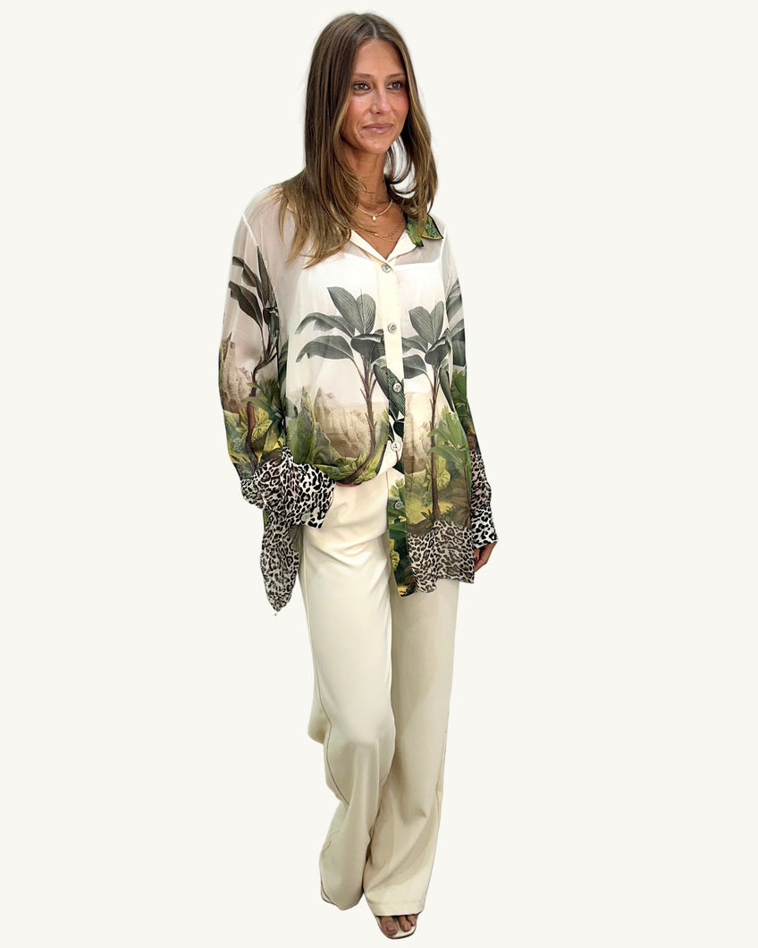 Dolci Palma Silk Shirt