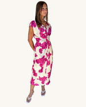 Load image into Gallery viewer, LORENZO DRESS - Fuchsia Bloom