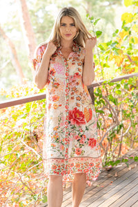 Rouge Bloom Dresden Dress