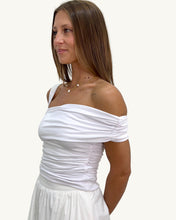 Load image into Gallery viewer, Larsen Drape Off Shoulder Top