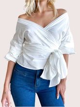 Load image into Gallery viewer, Aila Wrap Top