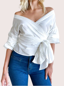 Aila Wrap Top