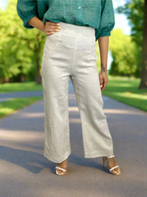 Load image into Gallery viewer, Harlow Linen Pants - Natural