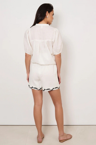 Trinity Embroidered Short