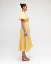 Load image into Gallery viewer, Chica Twist Linen Dress
