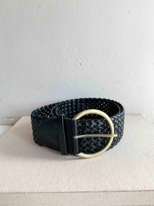 Leather Weave Belt